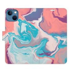 iSaprio Flipové pouzdro - Abstract Paint 06 pro Apple iPhone 13