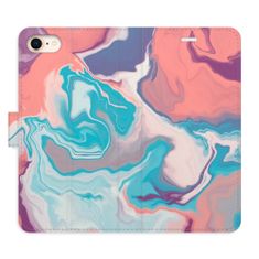 iSaprio Flipové pouzdro - Abstract Paint 06 pro Apple iPhone SE 2022