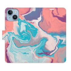iSaprio Flipové pouzdro - Abstract Paint 06 pro Apple iPhone 14