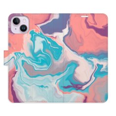 iSaprio Flipové pouzdro - Abstract Paint 06 pro Apple iPhone 14 Plus