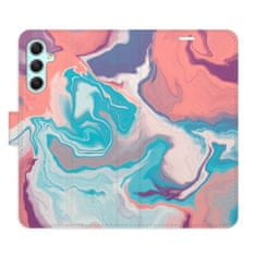 iSaprio Flipové pouzdro - Abstract Paint 06 pro Samsung Galaxy A34 5G