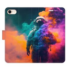 iSaprio Flipové pouzdro - Astronaut in Colours 02 pro Apple iPhone SE 2022