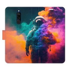 iSaprio Flipové pouzdro - Astronaut in Colours 02 pro Xiaomi Redmi 8