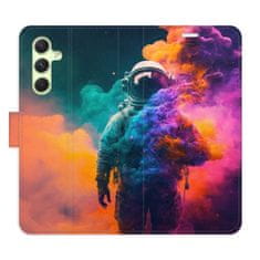 iSaprio Flipové pouzdro - Astronaut in Colours 02 pro Samsung Galaxy A54 5G