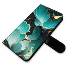 iSaprio Flipové pouzdro - Blue Flowers 02 pro Apple iPhone 14