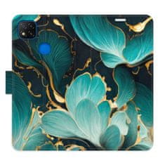 iSaprio Flipové pouzdro - Blue Flowers 02 pro Xiaomi Redmi 9C