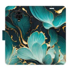 iSaprio Flipové pouzdro - Blue Flowers 02 pro Xiaomi Redmi Note 9 Pro / Note 9S