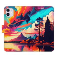 iSaprio Flipové pouzdro - Colorful Mountains 02 pro Apple iPhone 11