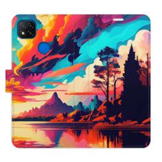 iSaprio Flipové pouzdro - Colorful Mountains 02 pro Xiaomi Redmi 9C
