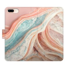 iSaprio Flipové pouzdro - Colour Marble pro Apple iPhone 7 Plus / 8 Plus
