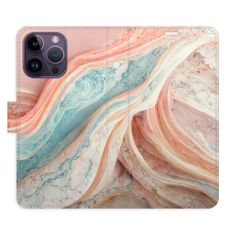 iSaprio Flipové pouzdro - Colour Marble pro Apple iPhone 14 Pro Max