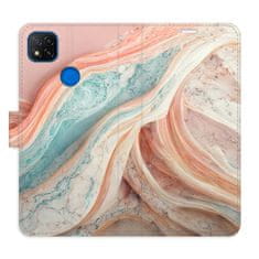 iSaprio Flipové pouzdro - Colour Marble pro Xiaomi Redmi 9C