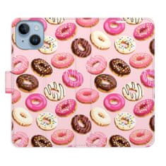 iSaprio Flipové pouzdro - Donuts Pattern 03 pro Apple iPhone 14
