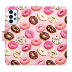 iSaprio Flipové pouzdro - Donuts Pattern 03 pro Samsung Galaxy A23 / A23 5G