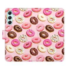 iSaprio Flipové pouzdro - Donuts Pattern 03 pro Samsung Galaxy A34 5G