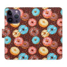 iSaprio Flipové pouzdro - Donuts Pattern pro Apple iPhone 14 Pro