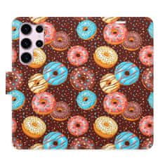 iSaprio Flipové pouzdro - Donuts Pattern pro Samsung Galaxy S23 Ultra