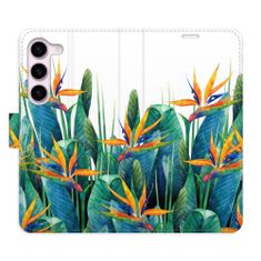 iSaprio Flipové pouzdro - Exotic Flowers 02 pro Samsung Galaxy S23 5G