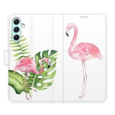 iSaprio Flipové pouzdro - Flamingos pro Samsung Galaxy A34 5G