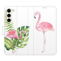 iSaprio Flipové pouzdro - Flamingos pro Samsung Galaxy S23+ 5G