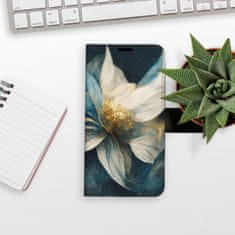 iSaprio Flipové pouzdro - Gold Flowers pro Xiaomi Redmi 10