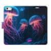 Flipové pouzdro - Jellyfish pro Apple iPhone 5/5S/SE