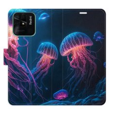 iSaprio Flipové pouzdro - Jellyfish pro Xiaomi Redmi 10C