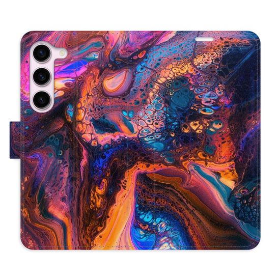 iSaprio Flipové pouzdro - Magical Paint pro Samsung Galaxy S23 5G