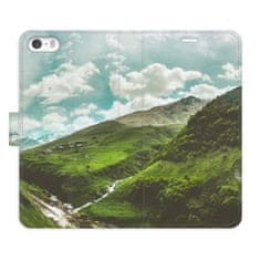 iSaprio Flipové pouzdro - Mountain Valley pro Apple iPhone 5/5S/SE
