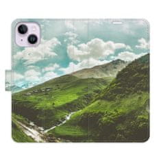 iSaprio Flipové pouzdro - Mountain Valley pro Apple iPhone 14 Plus