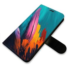 iSaprio Flipové pouzdro - Orange Paint 02 pro Samsung Galaxy S23 5G