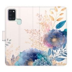 iSaprio Flipové pouzdro - Ornamental Flowers 03 pro Samsung Galaxy A21s