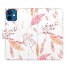 iSaprio Flipové pouzdro - Ornamental Flowers pro Apple iPhone 12 Mini