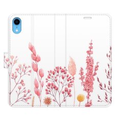 iSaprio Flipové pouzdro - Pink Flowers 03 pro Apple iPhone Xr