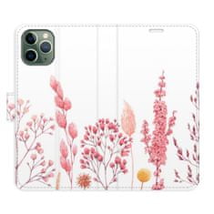 iSaprio Flipové pouzdro - Pink Flowers 03 pro Apple iPhone 11 Pro