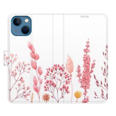 iSaprio Flipové pouzdro - Pink Flowers 03 pro Apple iPhone 13 mini