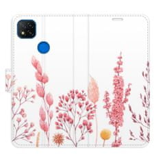 iSaprio Flipové pouzdro - Pink Flowers 03 pro Xiaomi Redmi 9C