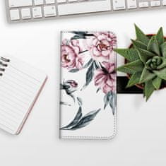iSaprio Flipové pouzdro - Pink Flowers pro Apple iPhone 12 Mini