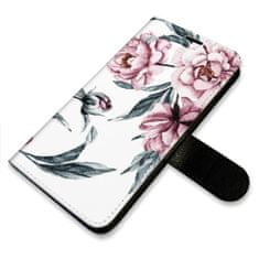 iSaprio Flipové pouzdro - Pink Flowers pro SAMSUNG GALAXY S10