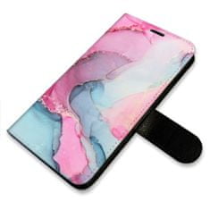 iSaprio Flipové pouzdro - PinkBlue Marble pro Apple iPhone XS
