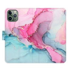 iSaprio Flipové pouzdro - PinkBlue Marble pro Apple iPhone 11 Pro