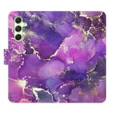 iSaprio Flipové pouzdro - Purple Marble pro Samsung Galaxy A54 5G