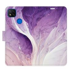 iSaprio Flipové pouzdro - Purple Paint pro Xiaomi Redmi 9C