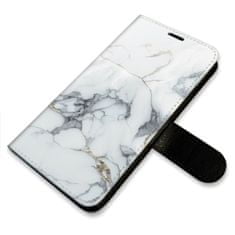 iSaprio Flipové pouzdro - SilverMarble 15 pro Apple iPhone 6