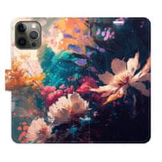 iSaprio Flipové pouzdro - Spring Flowers pro Apple iPhone 12 Pro