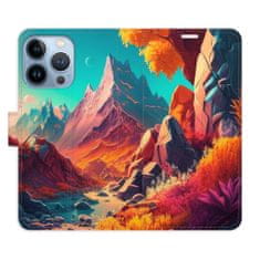 iSaprio Flipové pouzdro - Colorful Mountains pro Apple iPhone 13 Pro