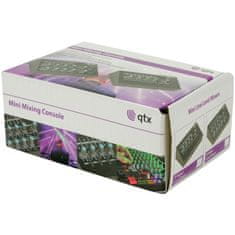 QTX LM82 Kompaktní mikrofonní směšovač, 8 stereo vstupů