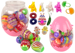 shumee Dekorace na vajíčka Velikonoce Velikonoční vajíčka Figurky překvapení Fidget Toys 18 ks