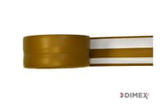 Dimex , PVC soklová lišta, samolepící 5 m, hnědá
