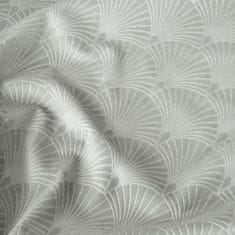 DESIGN 91 Zatemňovací závěs s kroužky - Julia, stříbrný 140 x 250 cm